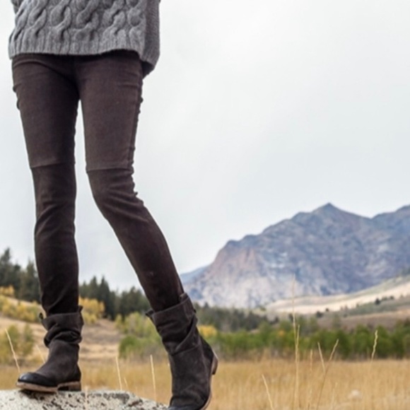 Alberto Fermani Umbria Slouchy Suede Boots - Size 8 - Made in Italy - Picture 2 of 6